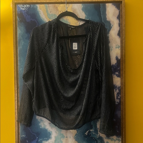 Fashion Nova Black Mesh Swim Coverup - Picture 14 of 15